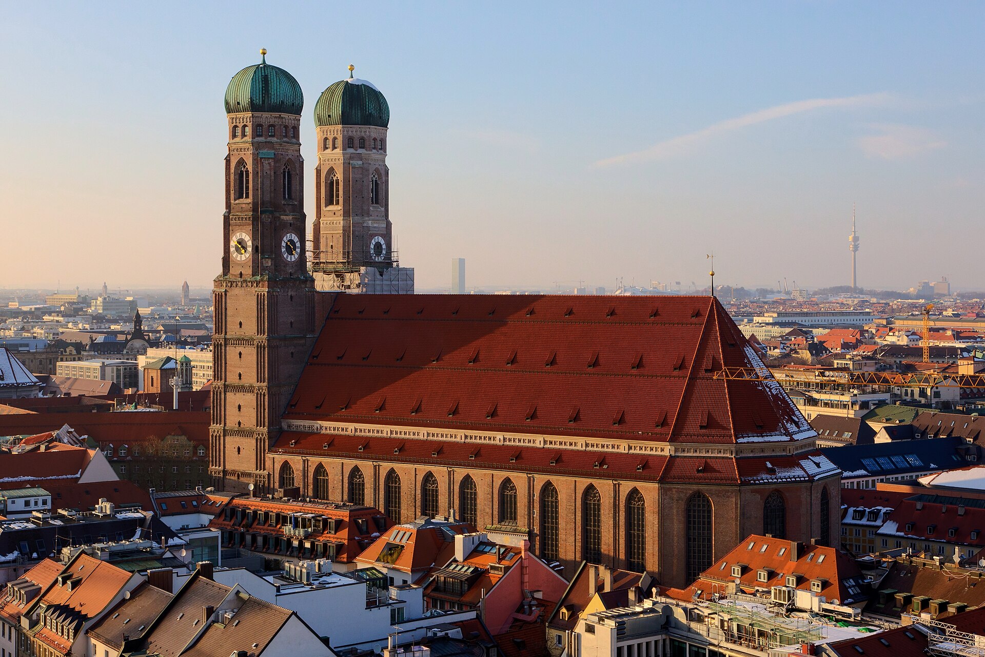 Frauenkirche in Munich, cathedral of the Archdiocese of Munich and Freising, 2013