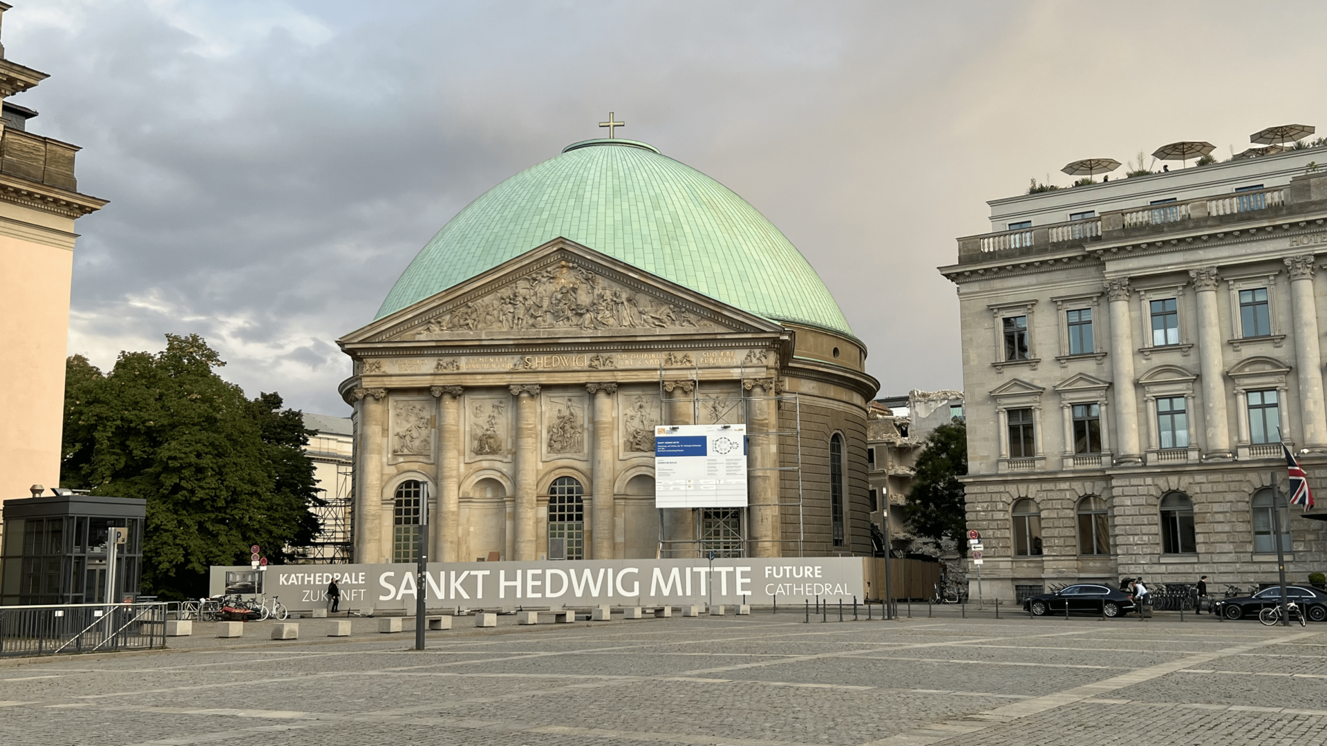 St Hedwig's Cathedral in Berlin, 2022