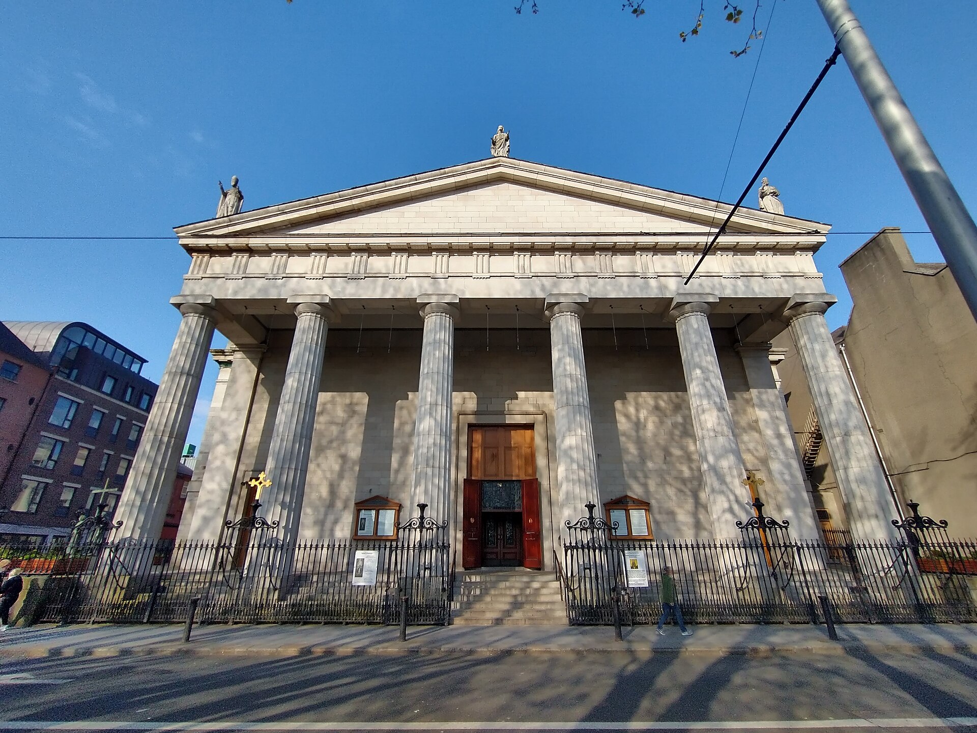 St Mary's Pro-Cathedral in Dublin, cathedral church of the archdiocese, 2023