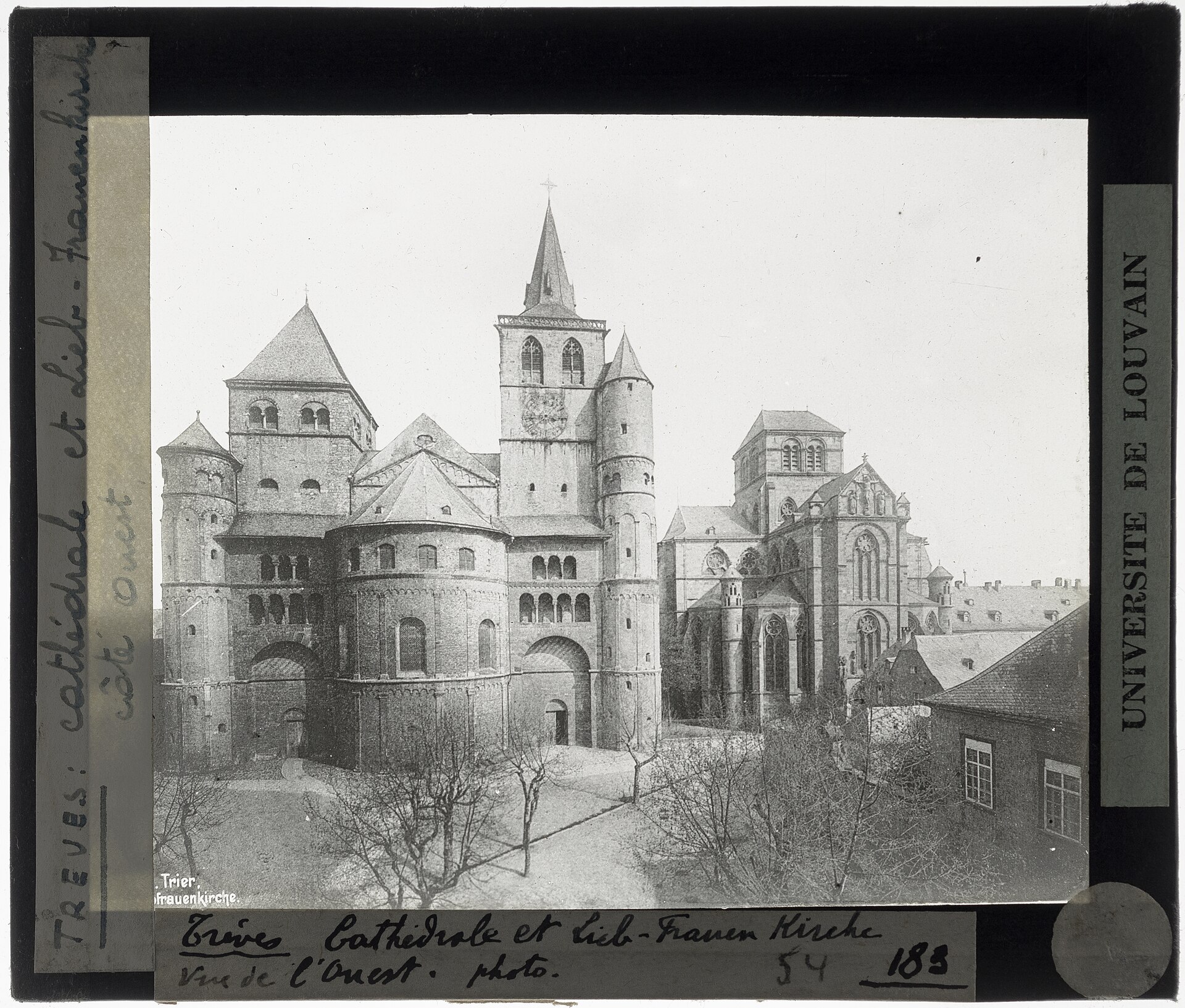 Trier Cathedral and the Church of Our Lady, west fronts